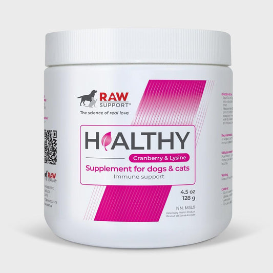 Healthy Cranberry & L-lysine | Immune Boost | 128g - Raw Support Inc