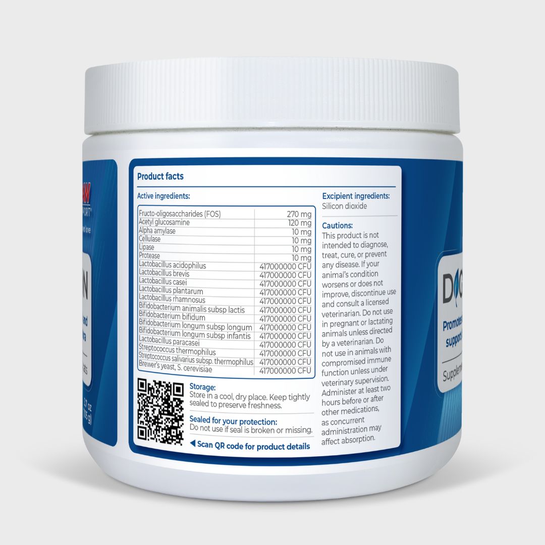 Digestion | Probiotics, Prebiotics & Digestive Enzymes | 105g | USA