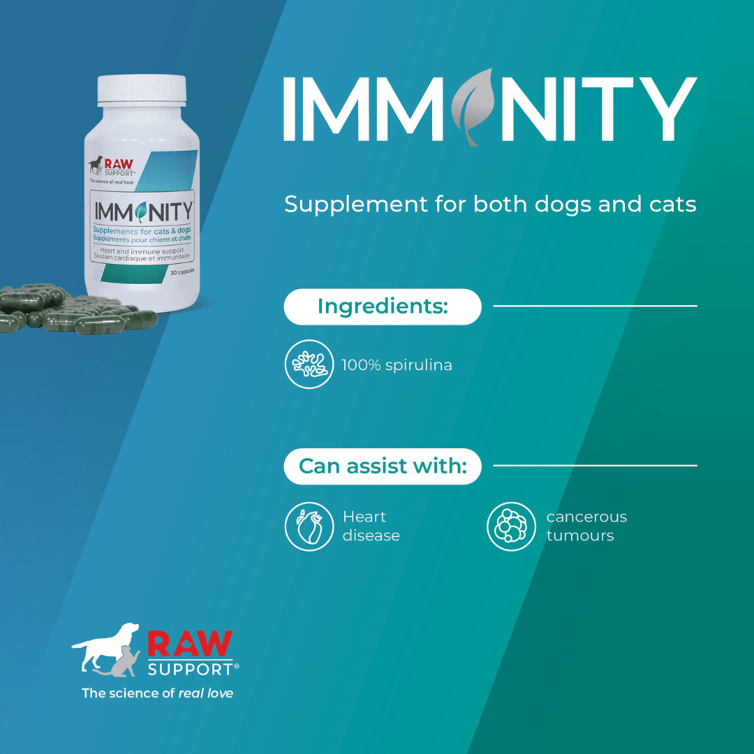 Immunity | Heart & Liver | 30 Capsules - Raw Support Inc