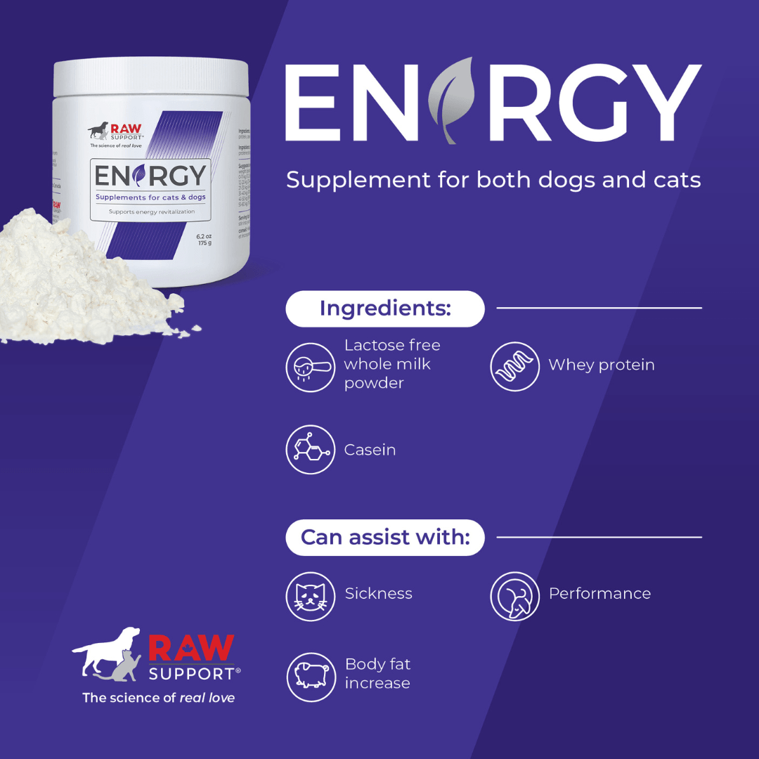 Energy | Recovery & Vitality | 175g - Raw Support Inc